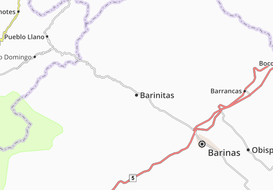 Mapa Barinitas
