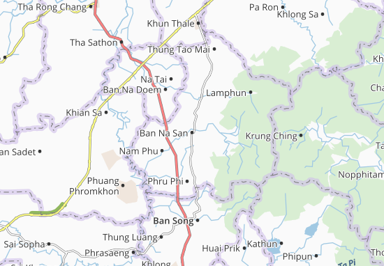 Karte Stadtplan Ban Na San