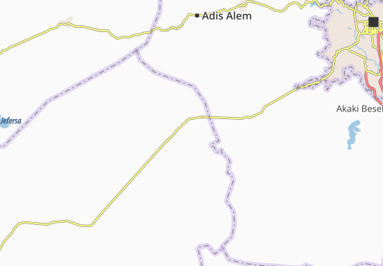 Karte Stadtplan Arefi