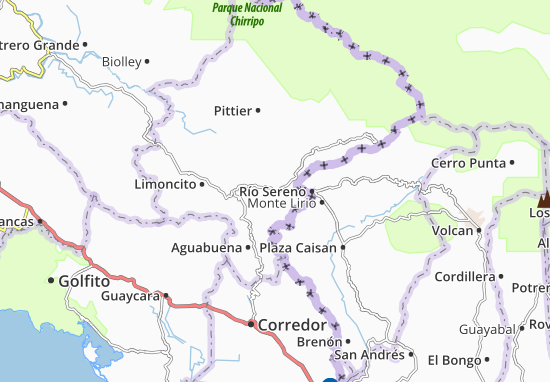 Sabalito Map