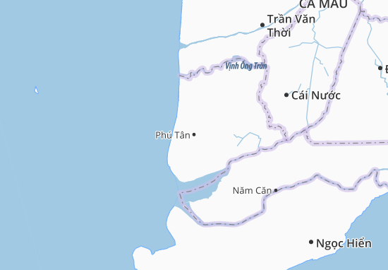 Carte-Plan Phú Tân