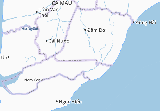 Karte Stadtplan Thanh Tùng