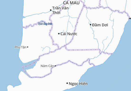 Kaart Plattegrond Quách Phẩm