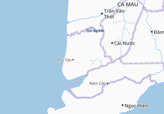 Rạch Chèo Map