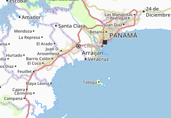 Carte-Plan Veracruz