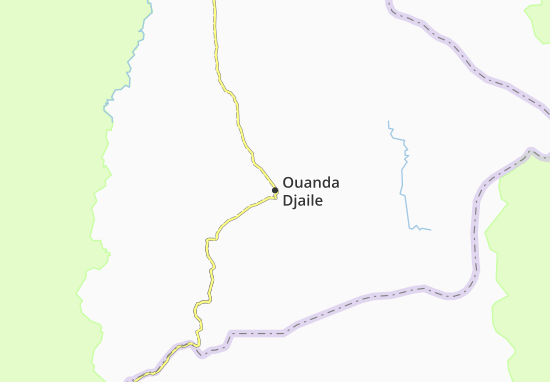 Karte Stadtplan Ouanda Djaile