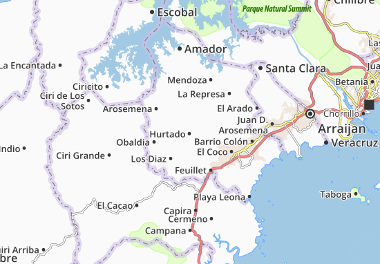 Hurtado Map