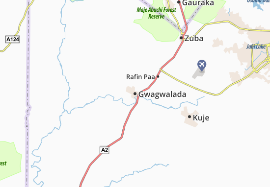 Mapa Gwagwalada