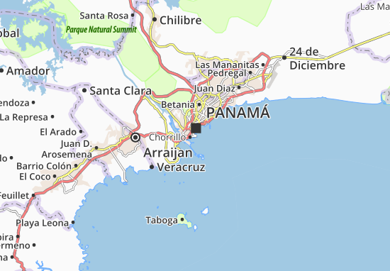 Karte Stadtplan San Felipe