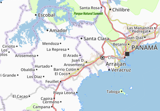 Karte Stadtplan El Arado