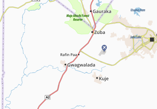Mapa Rafin Paa