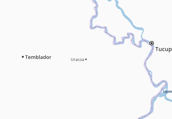 Karte Stadtplan Uracoa