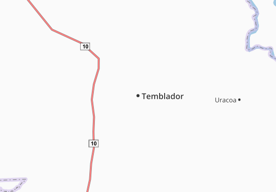 Temblador Map