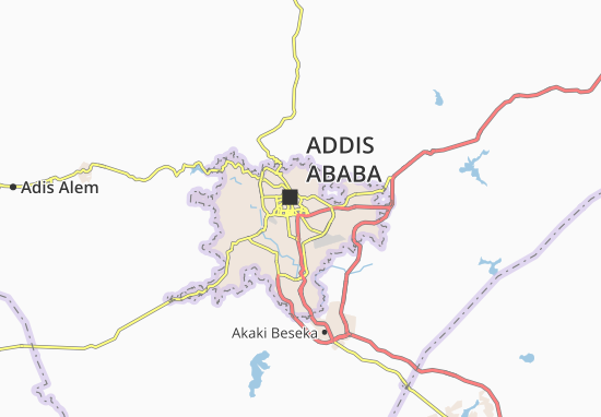 Kaart Plattegrond Arada