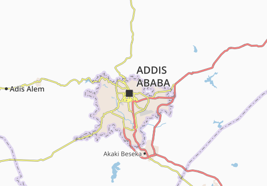 Kaart Plattegrond Arada Zone 17