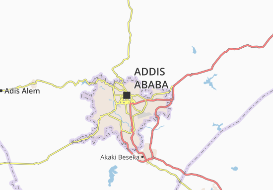 Karte Stadtplan Arada Zone 14