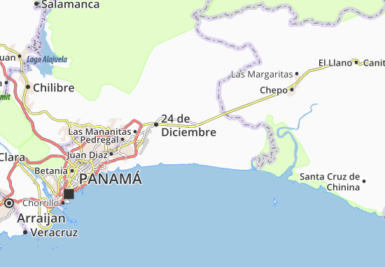 Pacora Map
