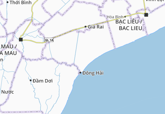 Long Điền Tây Map