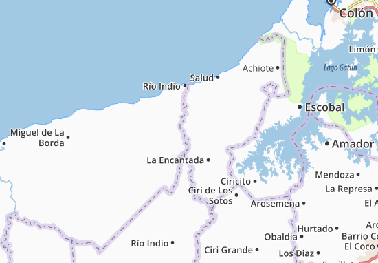 Alcarreto Map
