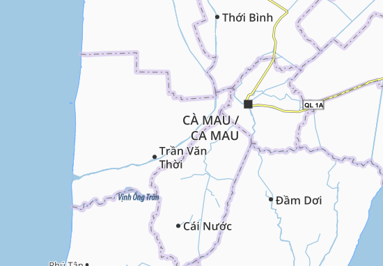 Khánh Bình Đông Map