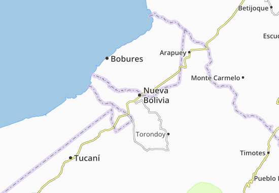 Mapa Nueva Bolivia