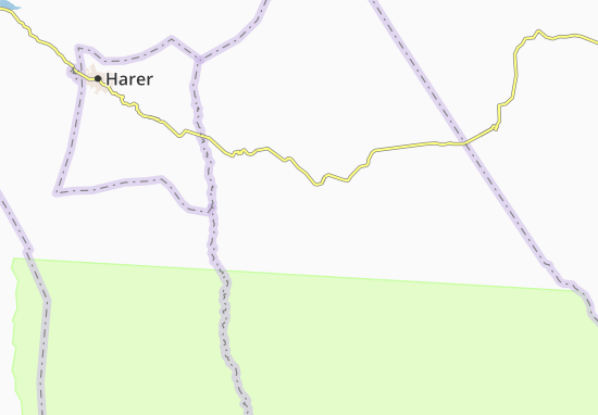Karte Stadtplan Hare Dimtu