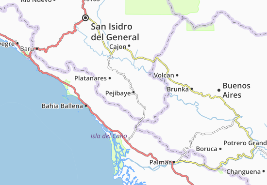 Pejibaye Map