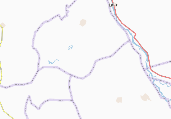 Mapa Merekertoue