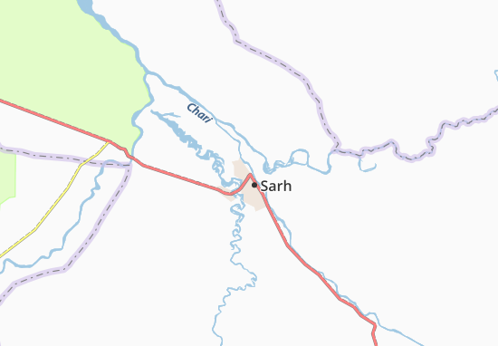 Karte Stadtplan Begou