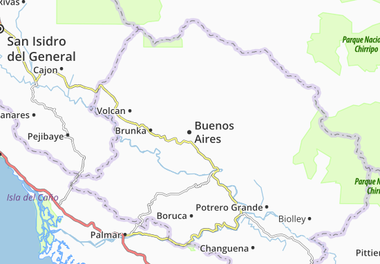 Kaart Plattegrond Buenos Aires