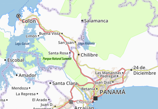 Chilibre Map