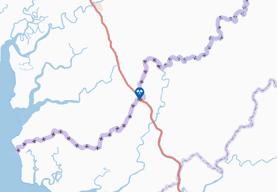 Mapa Pamelap