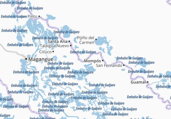 Mapa San Zenón