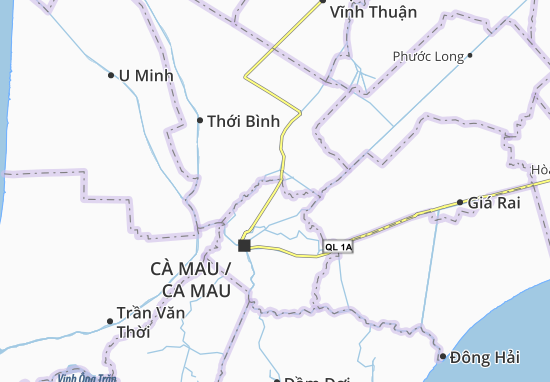 An Xuyên Map
