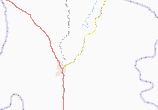 Karte Stadtplan Bangbadou