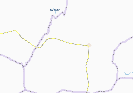 Kaart Plattegrond Zabogo Agoudoum