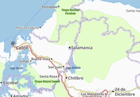 Karte Stadtplan Salamanca