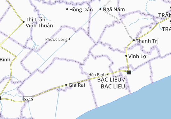 Kaart Plattegrond Hưng Phú