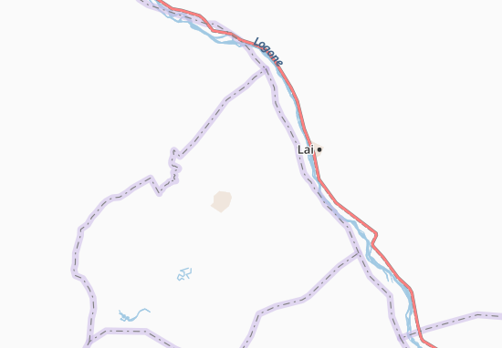 Mapa Nangere-Nangom