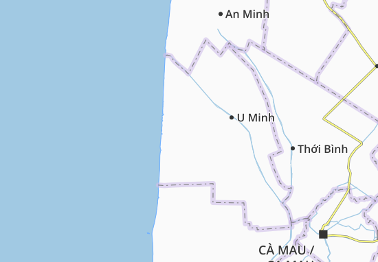 Kaart Plattegrond Khánh Lâm