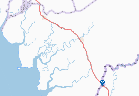 Kalemodiagbe Map