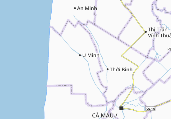 Kaart Plattegrond Nguyễn Phích