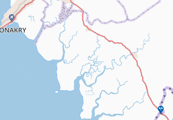 Mapa Bonko