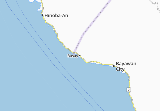 Karte Stadtplan Basay