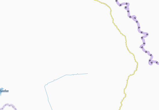 Karte Stadtplan Gberefi