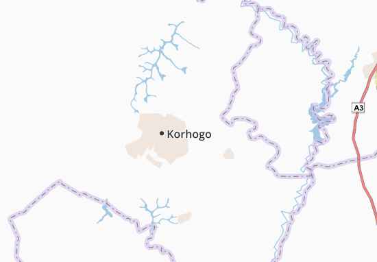 Kaart Plattegrond Koulokakaha