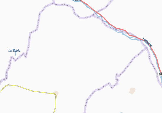 Karte Stadtplan Tchire Gogor