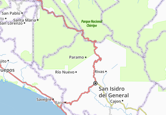 Mapa Paramo