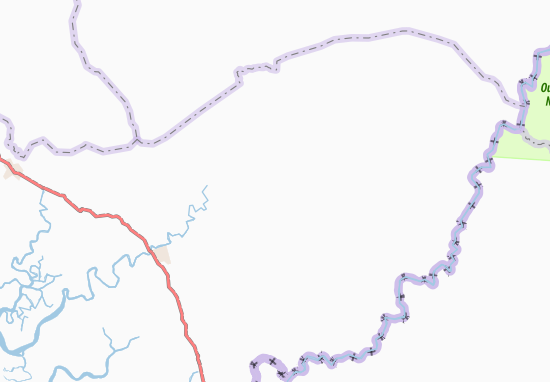 Mapa Gbelima