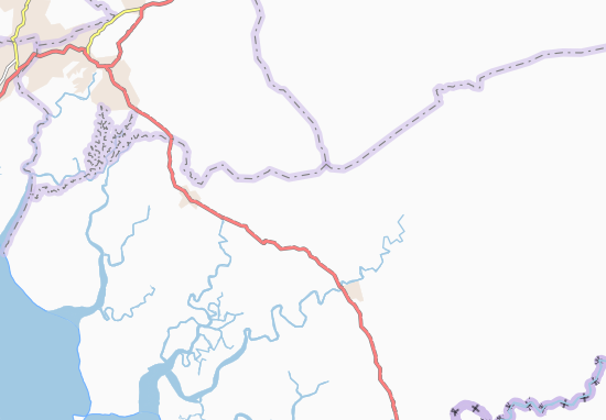 Kaart Plattegrond Sourakataya